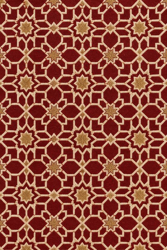 Tapis de mosquée Girih Rubis – Géométrique